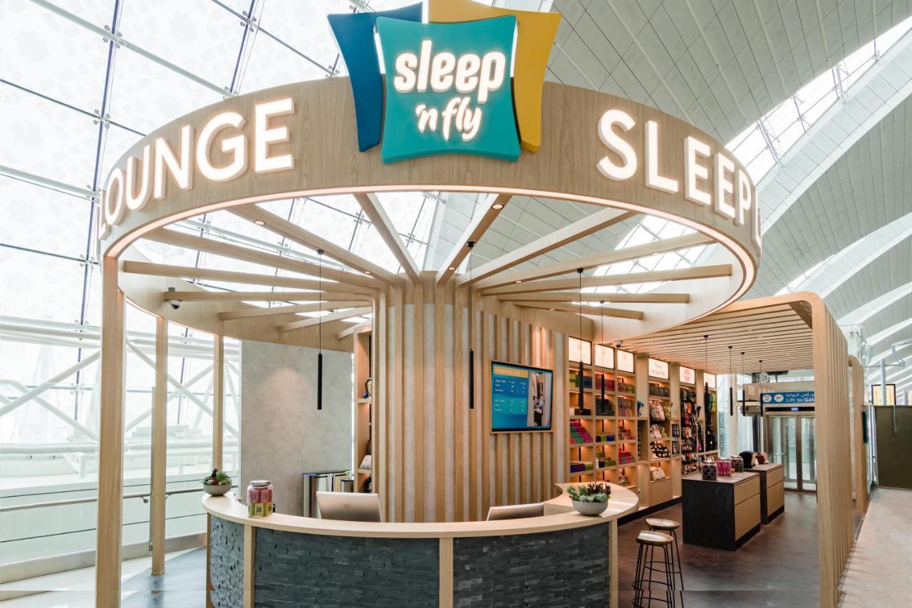 Hotel Sleep 'N Fly Sleep Lounge, B-Gates Terminal 3 - Transit Only Dubai Exterior foto